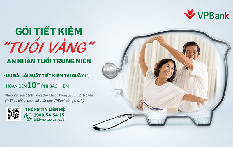 Tiết kiệm Tuổi vàng – An nhàn trung niên