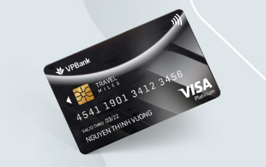 Thẻ Ghi Nợ Quốc Tế Vpbank Visa Platinum Travel Miles Thỏa Sức Khám Phá |  Vpbank