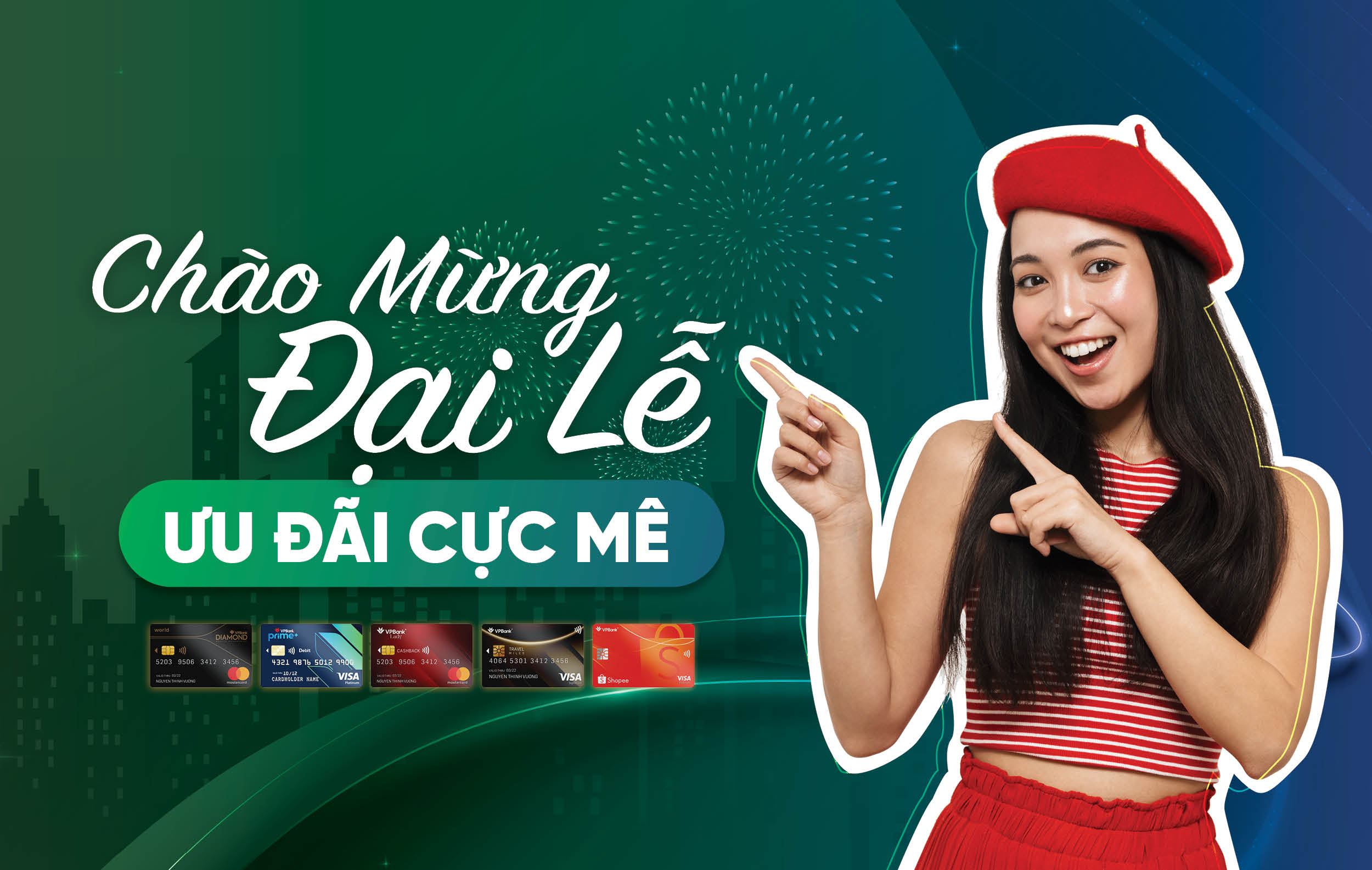 Chào mừng Đại lễ - Ưu đãi cực mê