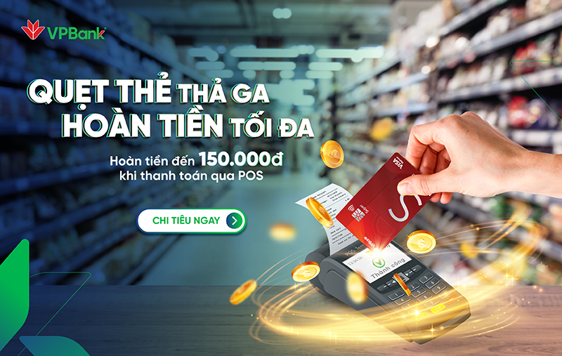 Ưu đãi hoàn tiền dựa trên mã chuẩn chi trên hóa đơn chi tiêu