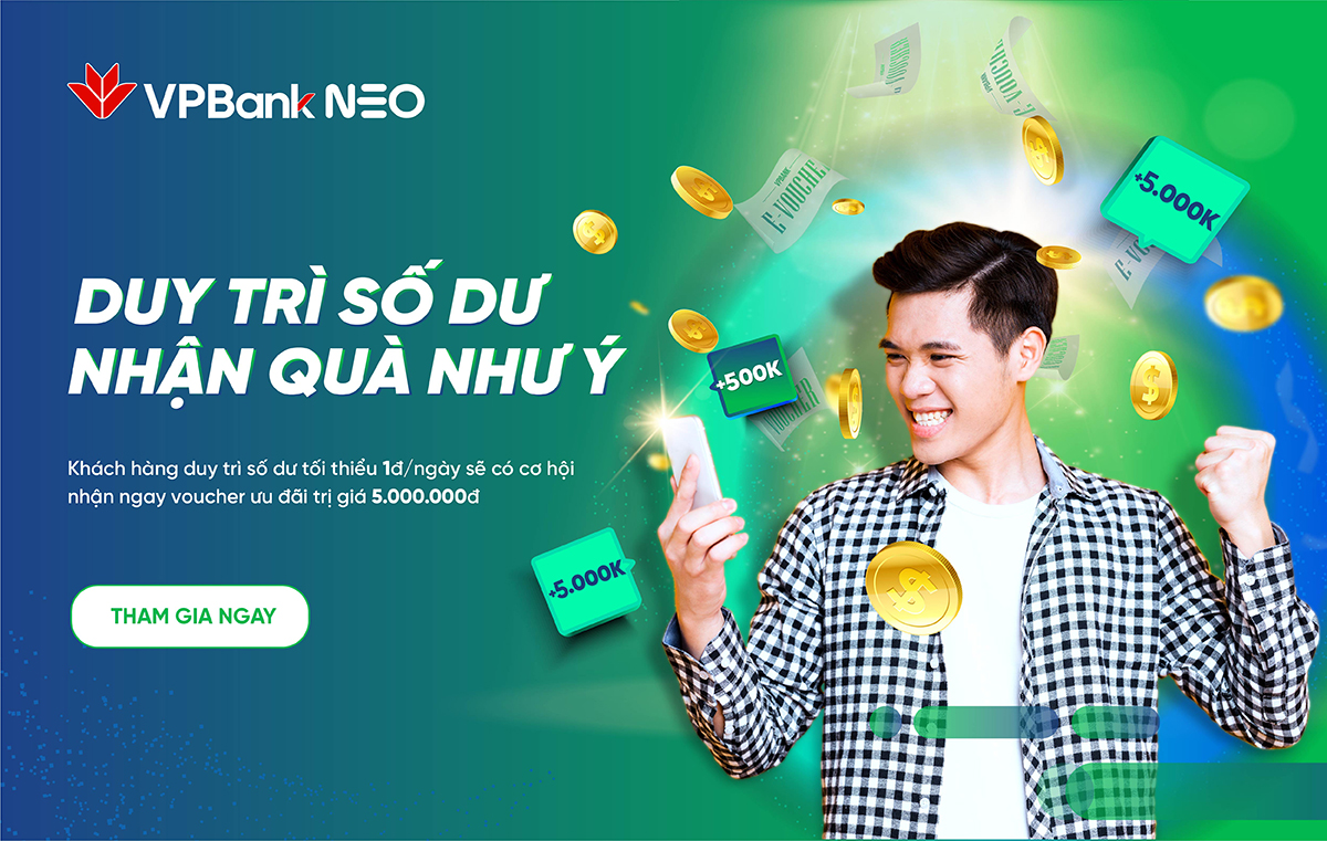 Tài khoản nhiều tiền - Nhận liền tiền triệu