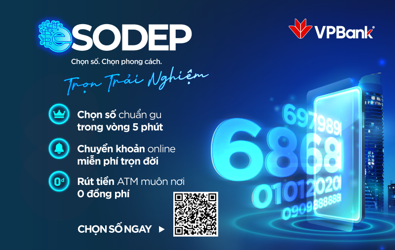 Miễn Phí Mở Tài Khoản Ekyc Số Đẹp | Vpbank