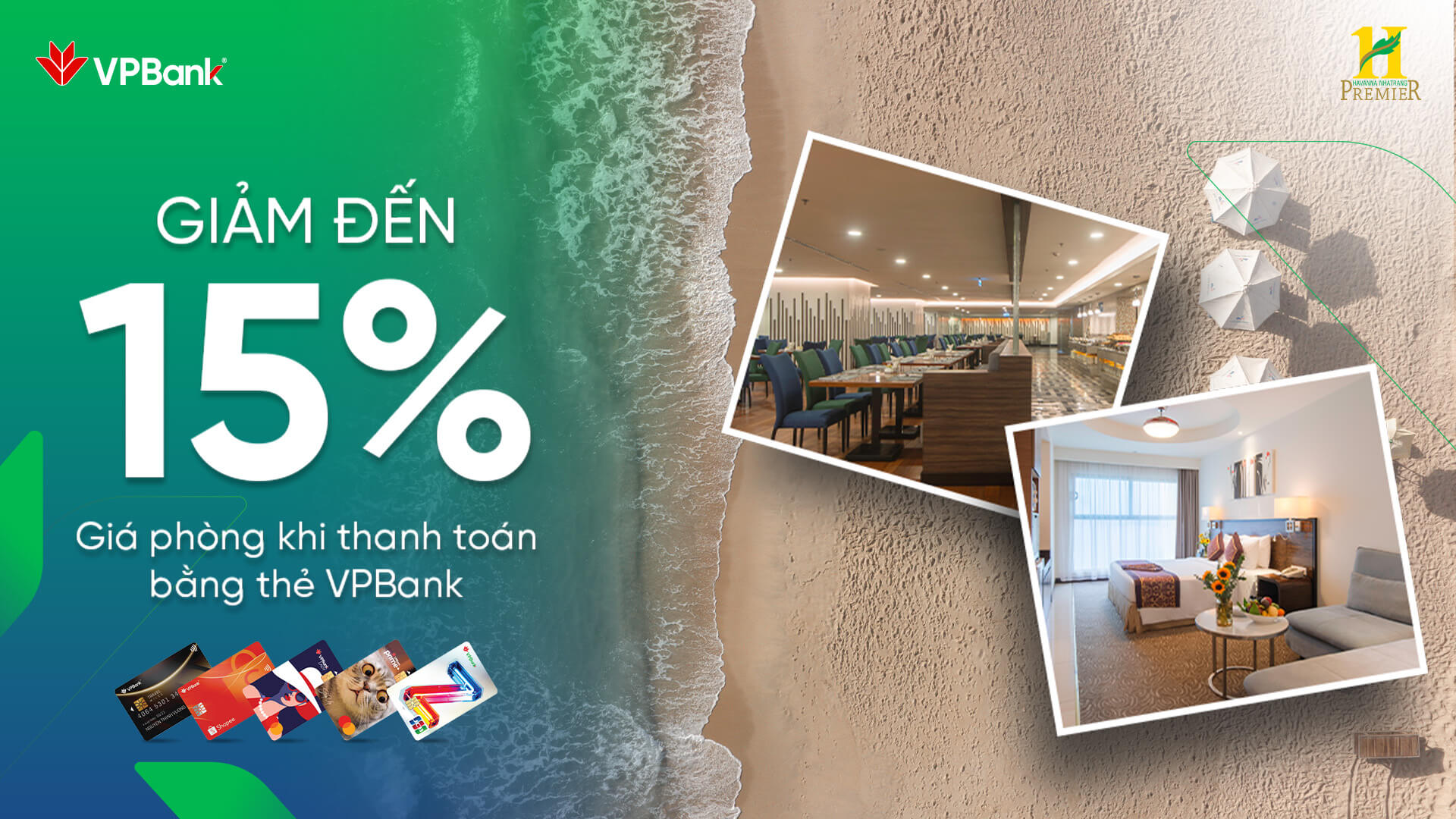 Ưu đãi chi tiêu thẻ VPBank tại Havana Nha Trang Hotel