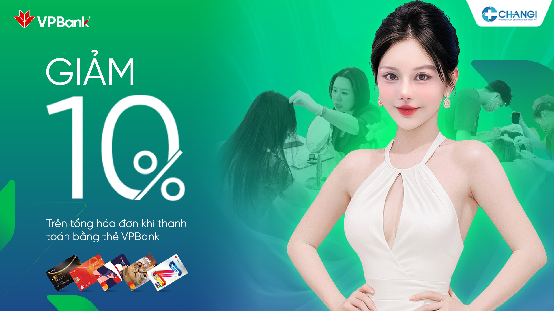 Ưu đãi chi tiêu thẻ VPBank tại Phòng Khám Chuyên Khoa Thẩm Mỹ Changi