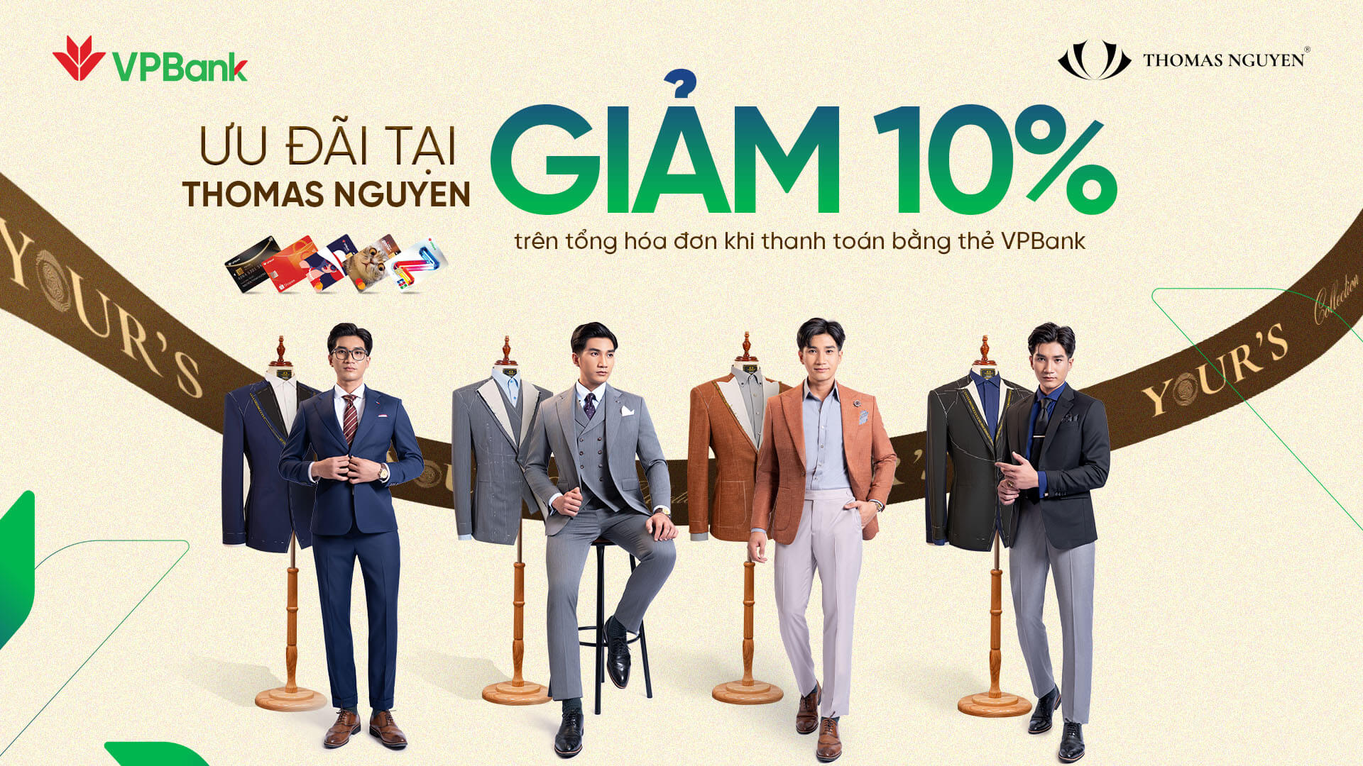 Ưu đãi chi tiêu thẻ VPBank tại Thomas Nguyen