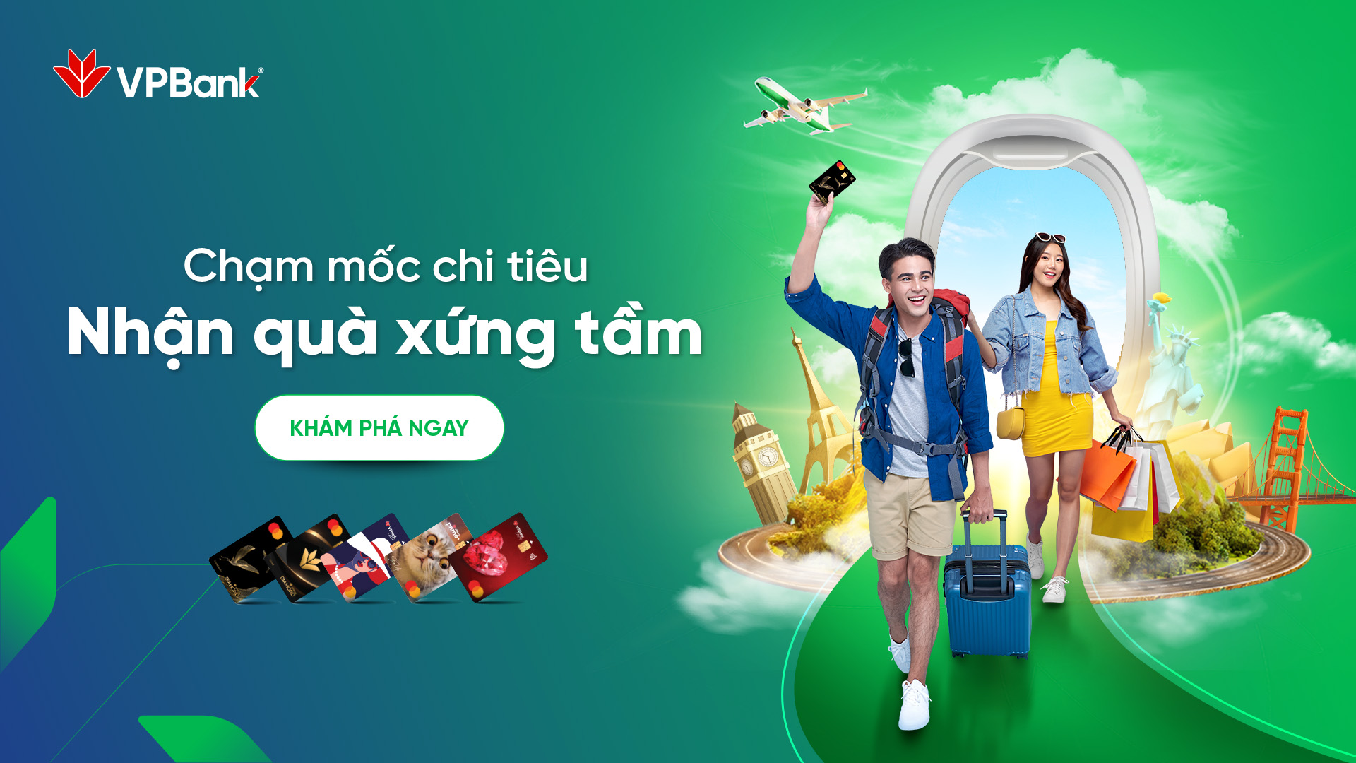 Thử thách chi tiêu – Tận hưởng dịch vụ đẳng cấp cùng thẻ tín dụng VPBank Mastercard năm 2025