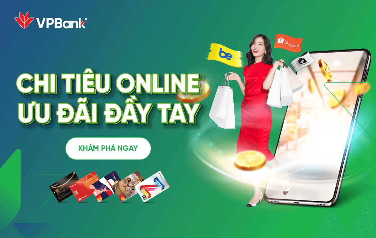 Chi tiêu Online - Ưu đãi đầy tay