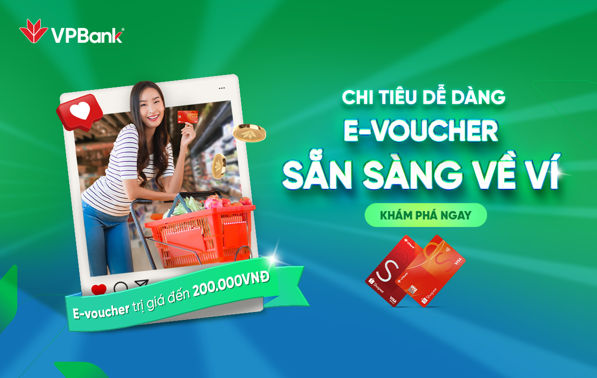 Thử thách chi tiêu cùng thẻ tín dụng Shopee Platinum và Super Shopee Platinum VPBank