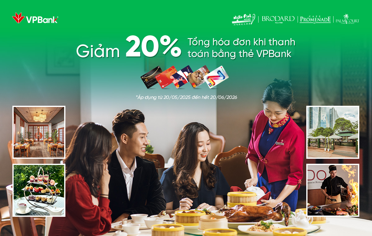 Ưu đãi chi tiêu thẻ tín dụng VPBank tại Daewoo Hotel