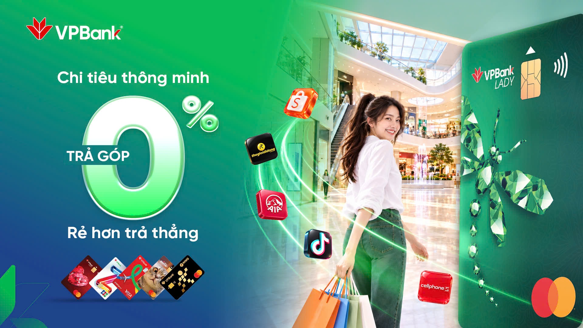 CHIA NHỎ ĐỂ CHILL TO: TRẢ GÓP 0% LÃI SUẤT & GIẢM TRỰC TIẾP ĐẾN 2.000.000Đ CÙNG THẺ TÍN DỤNG VPBANK