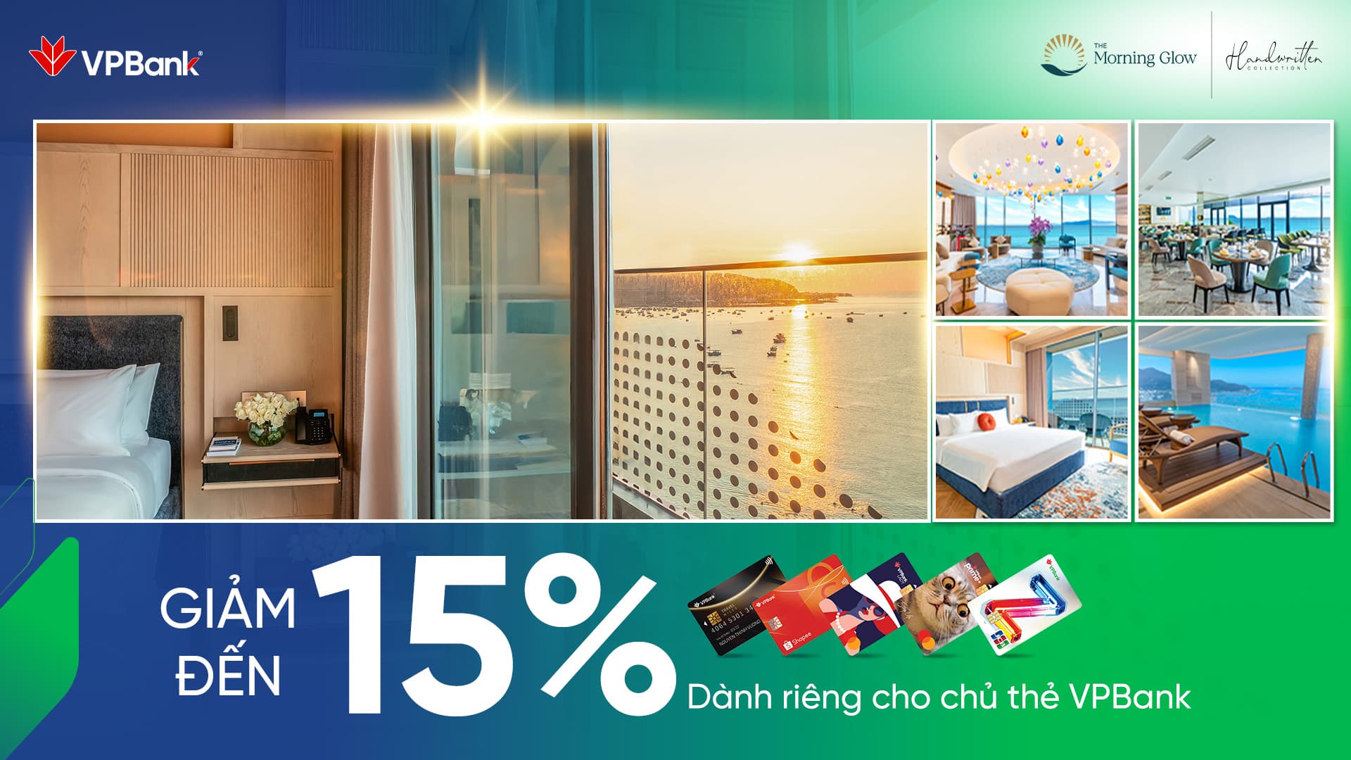 The Morning Glow – Handwritten Collection: Giảm đến 15% dành riêng cho chủ thẻ VPBank