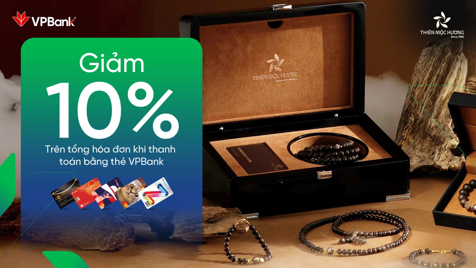 Ưu đãi chi tiêu thẻ VPBank tại Thiên Mộc Hương