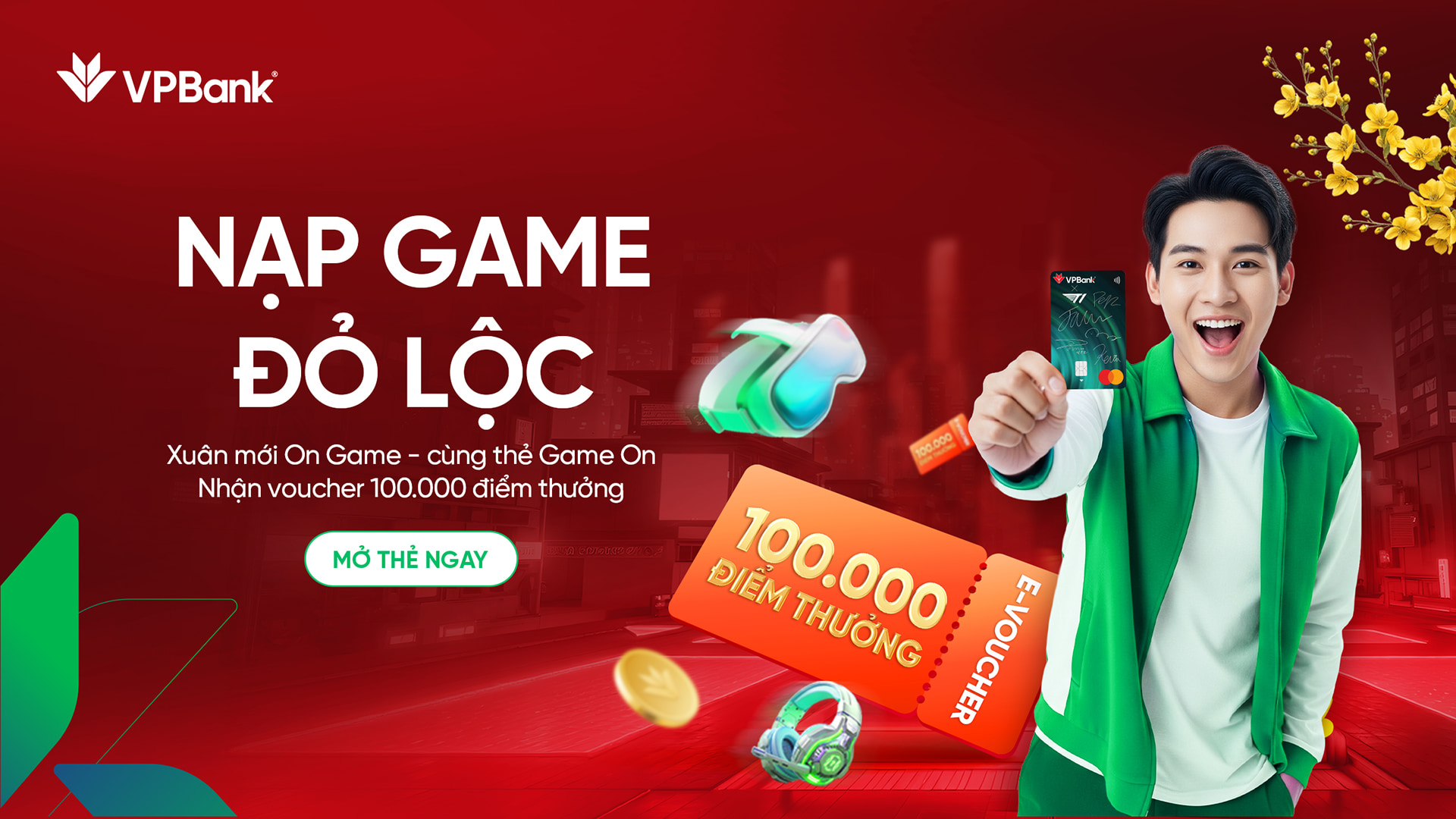 Nạp game đón xuân, nhân đôi lộc thưởng!