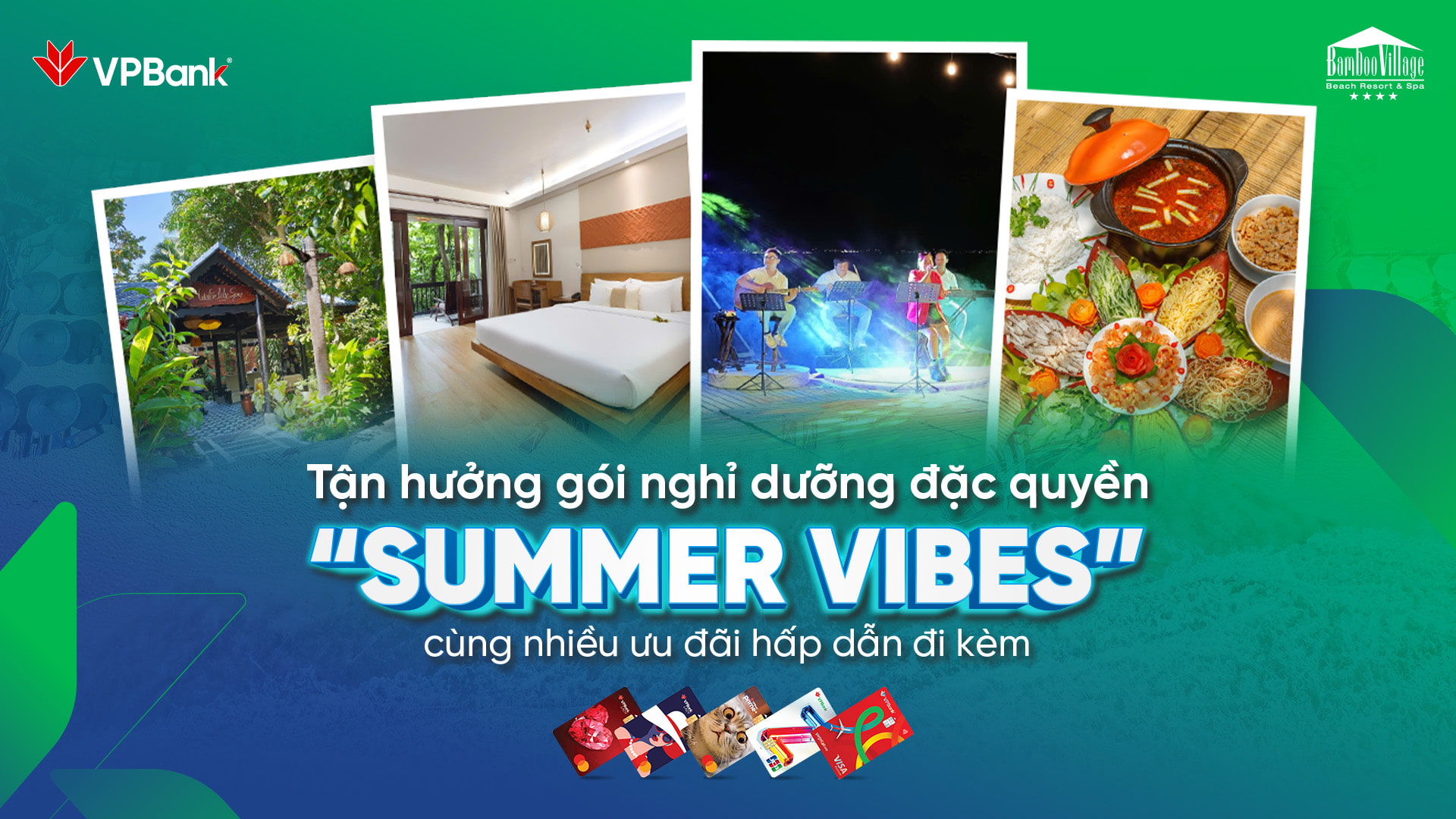 Đặc quyền nghĩ dưỡng tại BAMBOO VILLAGE BEACH RESORT & SPA