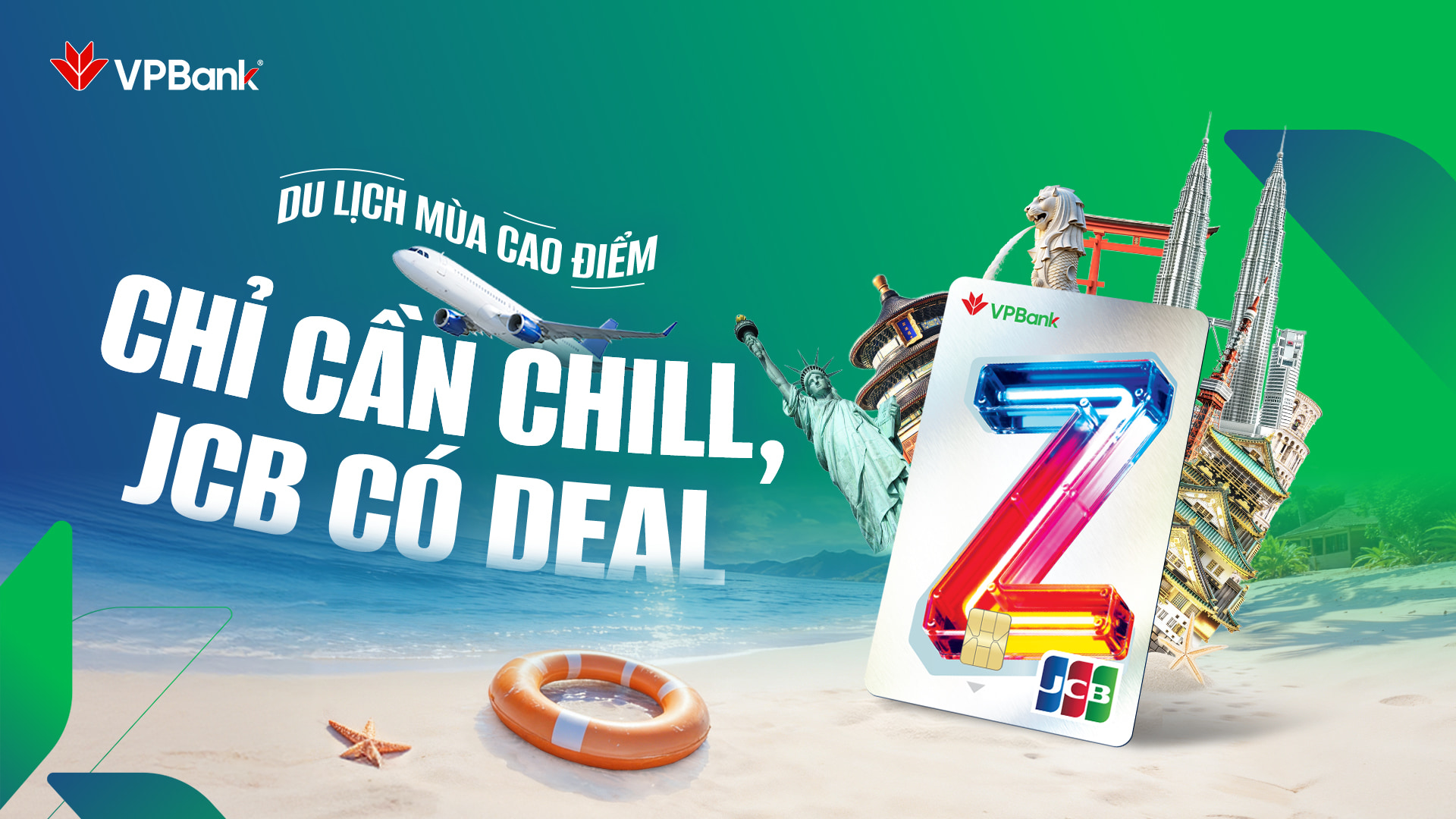 Tận hưởng đặc quyền chuẩn Nhật cùng VPBank Z JCB
