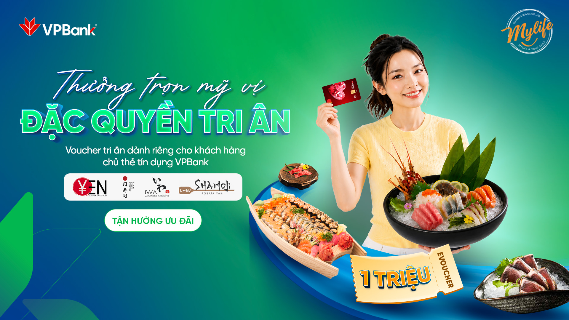Tri ân khách hàng nhân dịp kỷ niệm thành lập Mylife Group