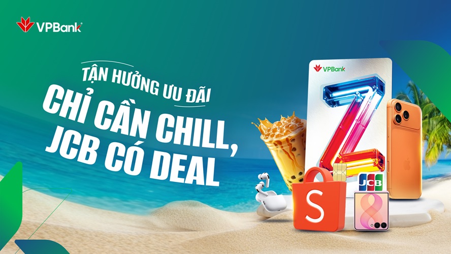 THẺ VPBANK Z JCB: MỞ KHÓA ĐẶC QUYỀN SỐNG CHUẨN NHẬT – ƯU ĐÃI ĐẾN 50% DU LỊCH, MUA SẮM, ẨM THỰC & CHĂM SÓC SỨC KHỎE