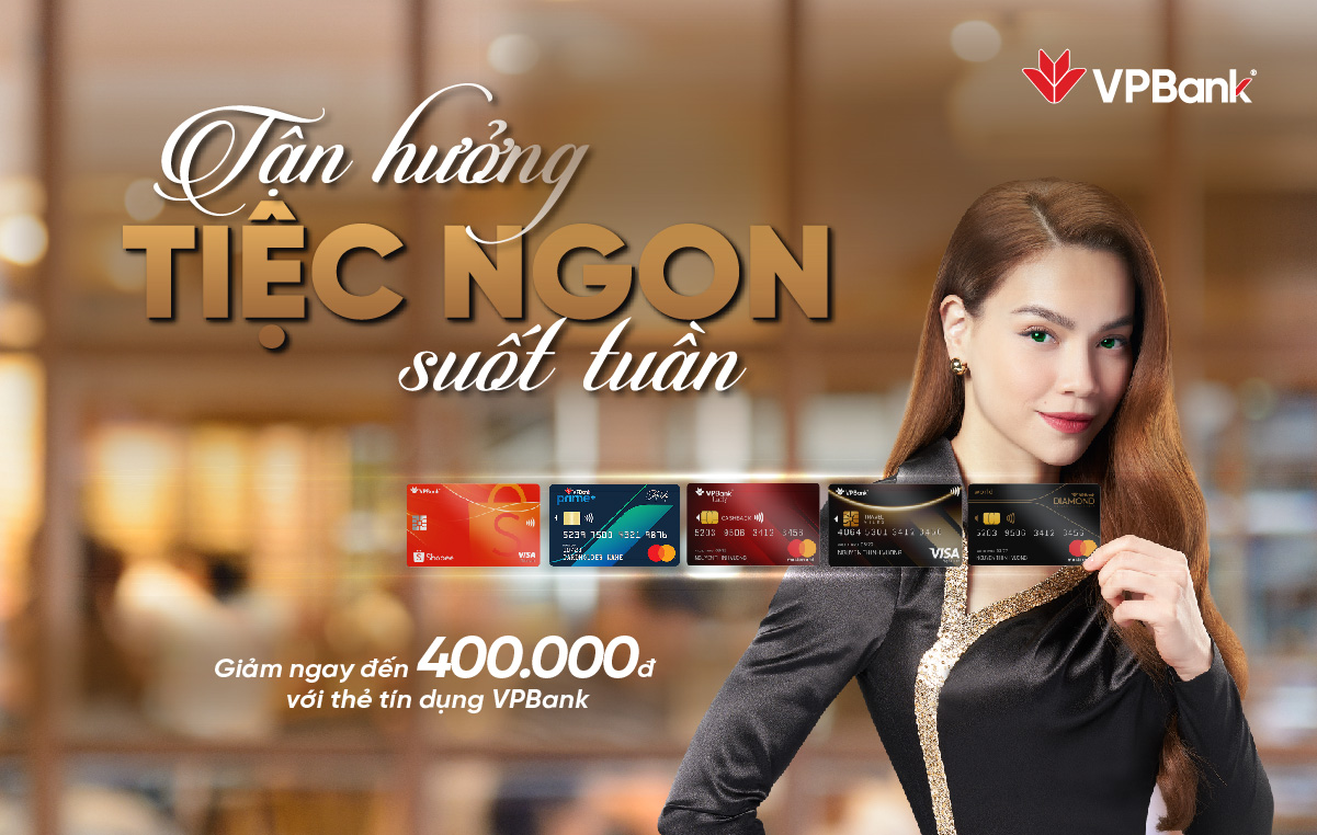 Ưu đãi nhà hàng "Hot" mùa hè tại các đối tác của VPBank