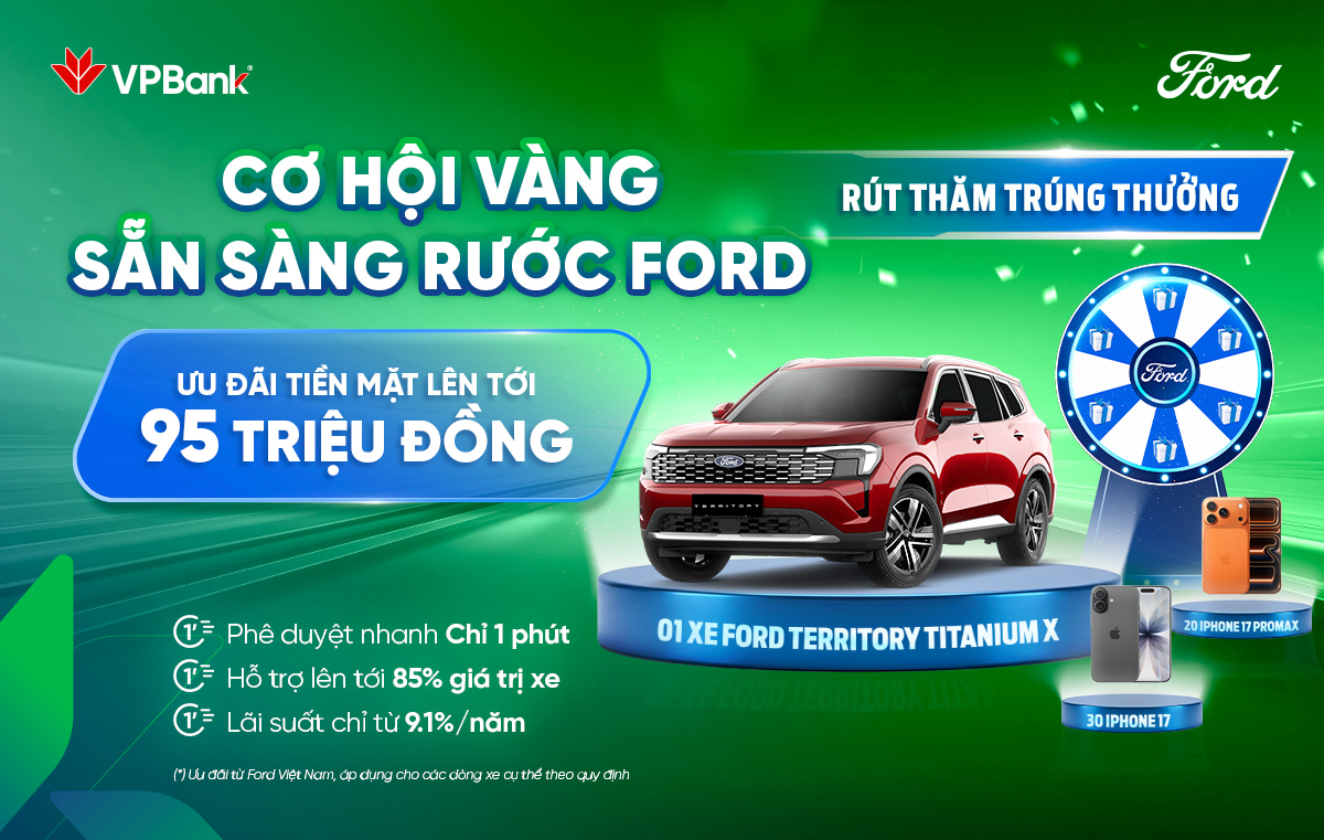 Cơ hội vàng - Sẵn sàng rước Ford