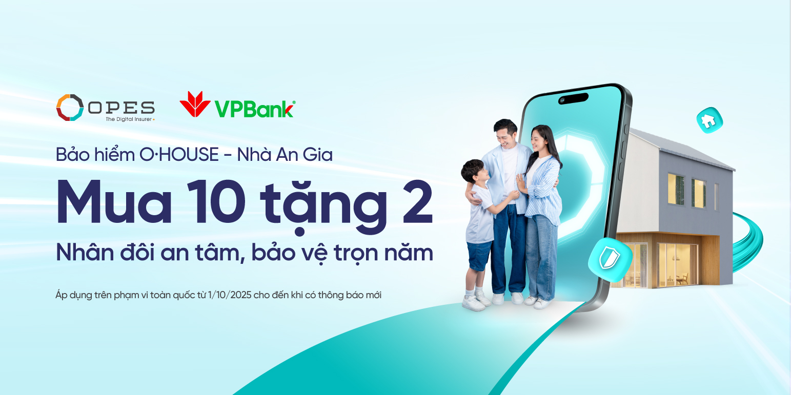 An tâm đón Tết với ưu đãi bảo hiểm nhà siêu hời trên VPBank NEO
