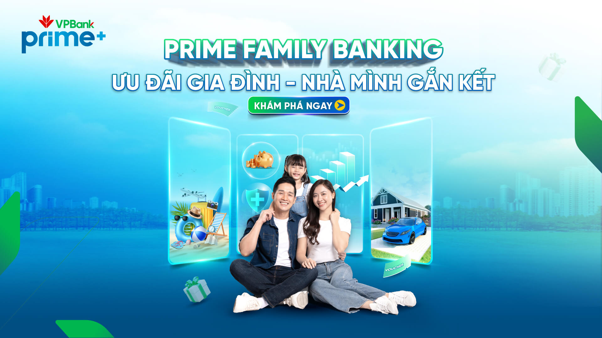 Ra mắt Prime Family Banking – Gói giải pháp toàn diện cho gia đình trẻ hiện đại