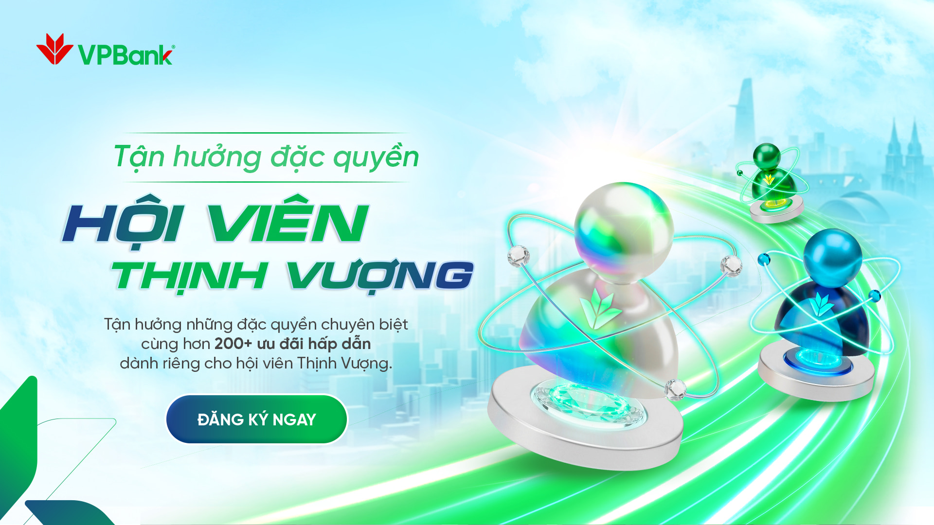 Gói Hội viên Thịnh vượng - Tối ưu tài chính, nâng tầm phong cách sống cùng VPBank