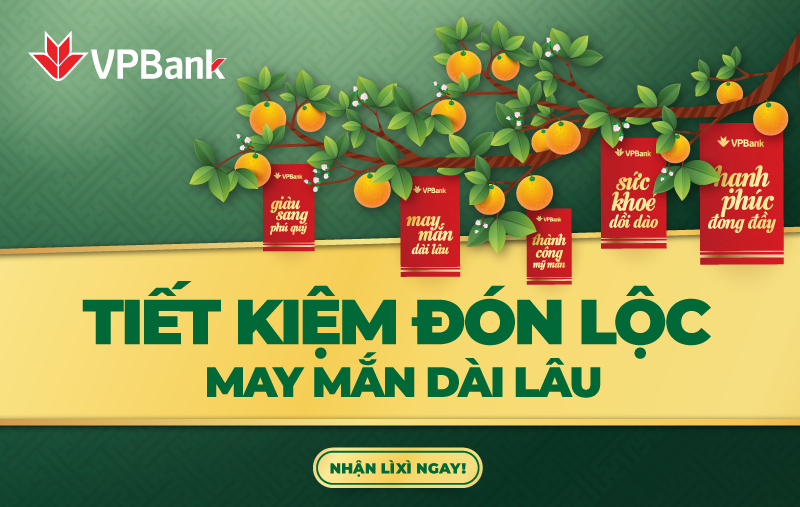 Tiết kiệm đón lộc - May mắn dài lâu
