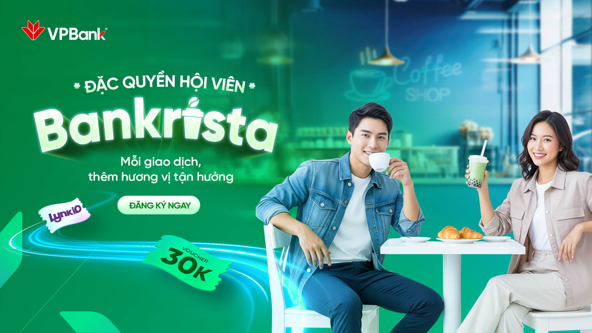 Ra mắt Bankrista: Từ ly trà, tách cà phê đến đặc quyền tích lũy thưởng mỗi ngày