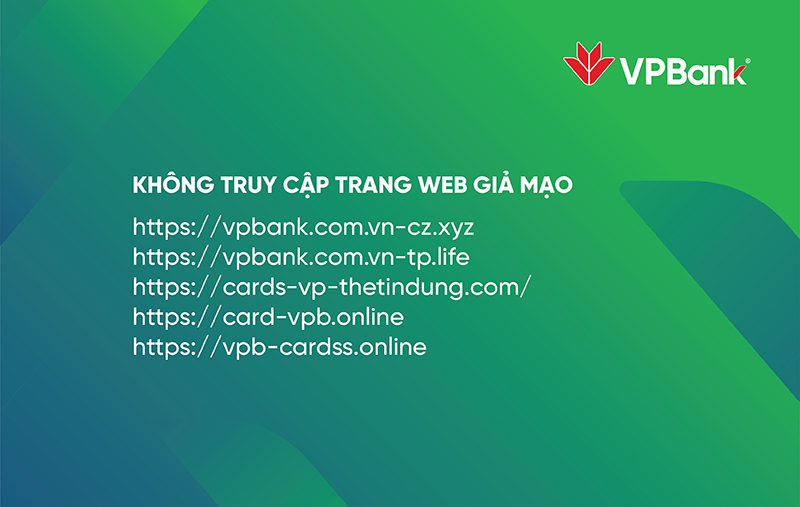 Cảnh báo giả mạo nhân vien VPBank