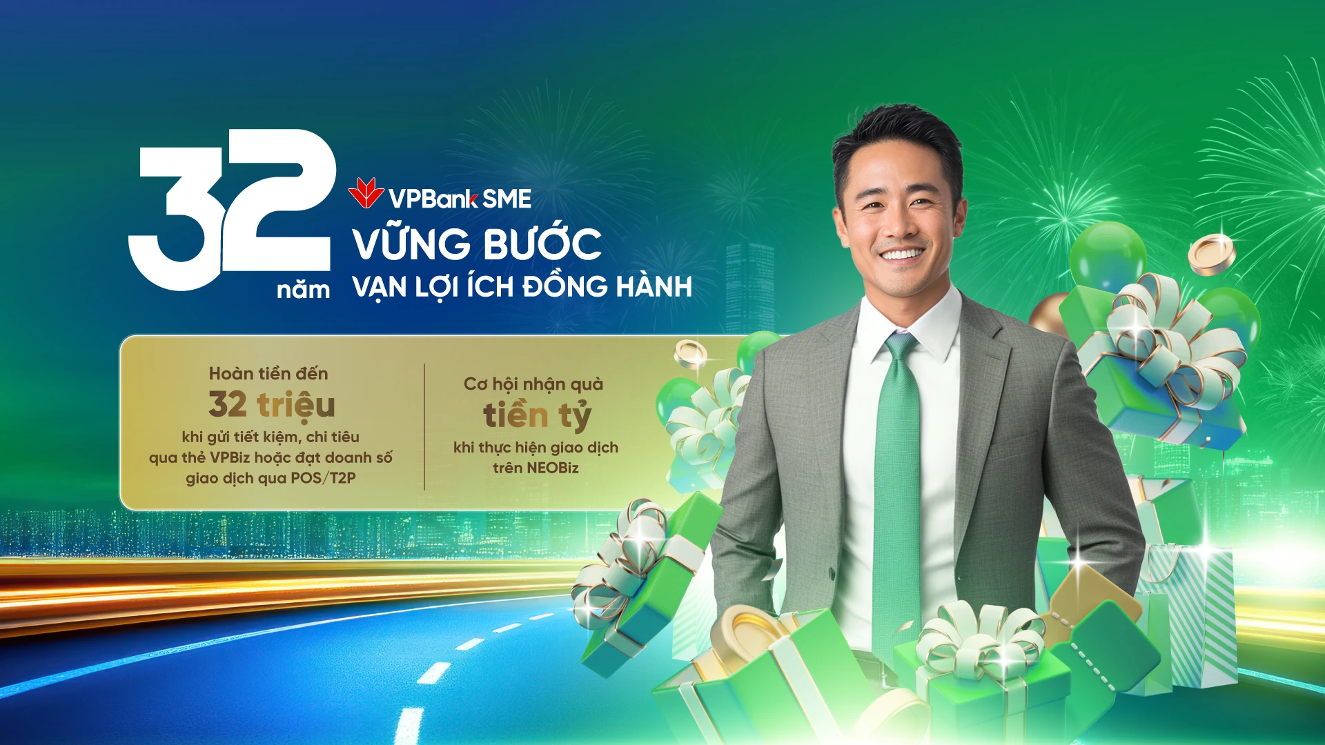 32 NĂM VỮNG BƯỚC - VẠN LỢI ÍCH ĐỒNG HÀNH