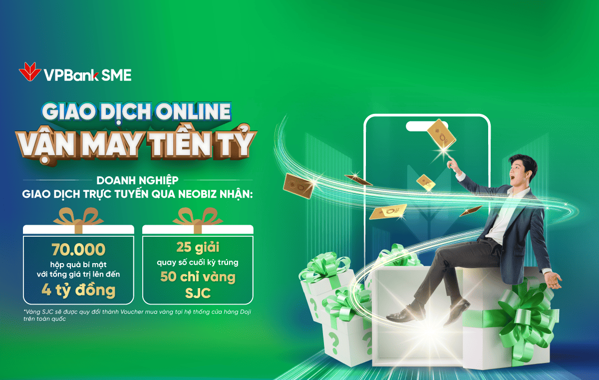 GIAO DỊCH ONLINE - VẬN MAY TIỀN TỶ