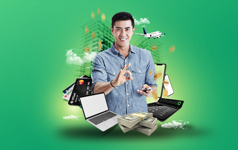Giao dịch với mức phí 0 đồng tại VPBank