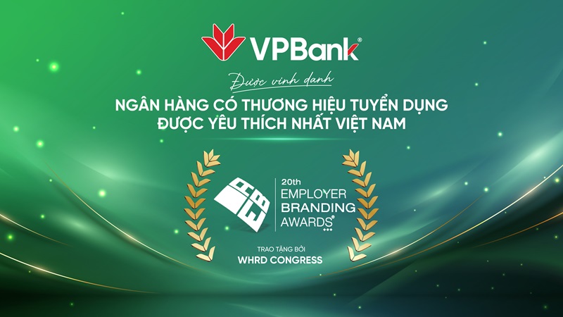 VPBank honored as "Vietnam Best Employer Branding Award 2025"