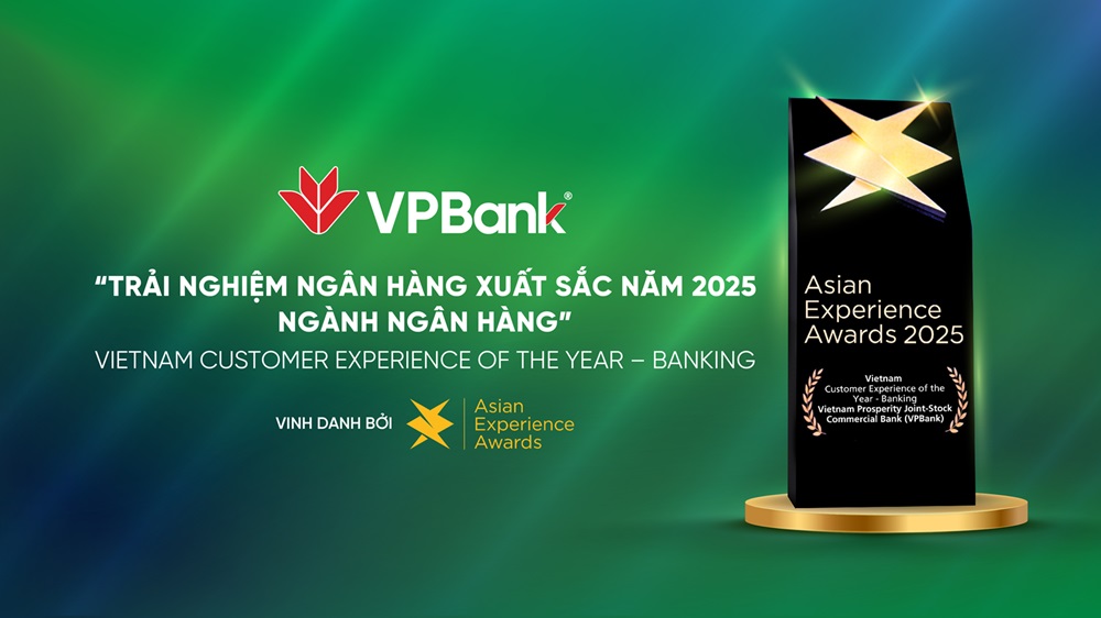 VPBank được vinh danh với giải thưởng Trải nghiệm khách hàng xuất sắc năm 2025