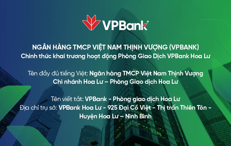 VPBank Hoa Lu