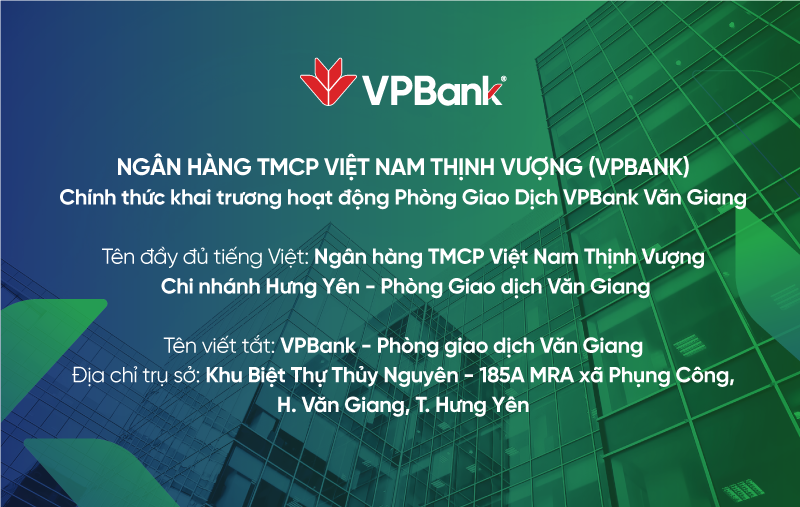 VPBank Van Giang